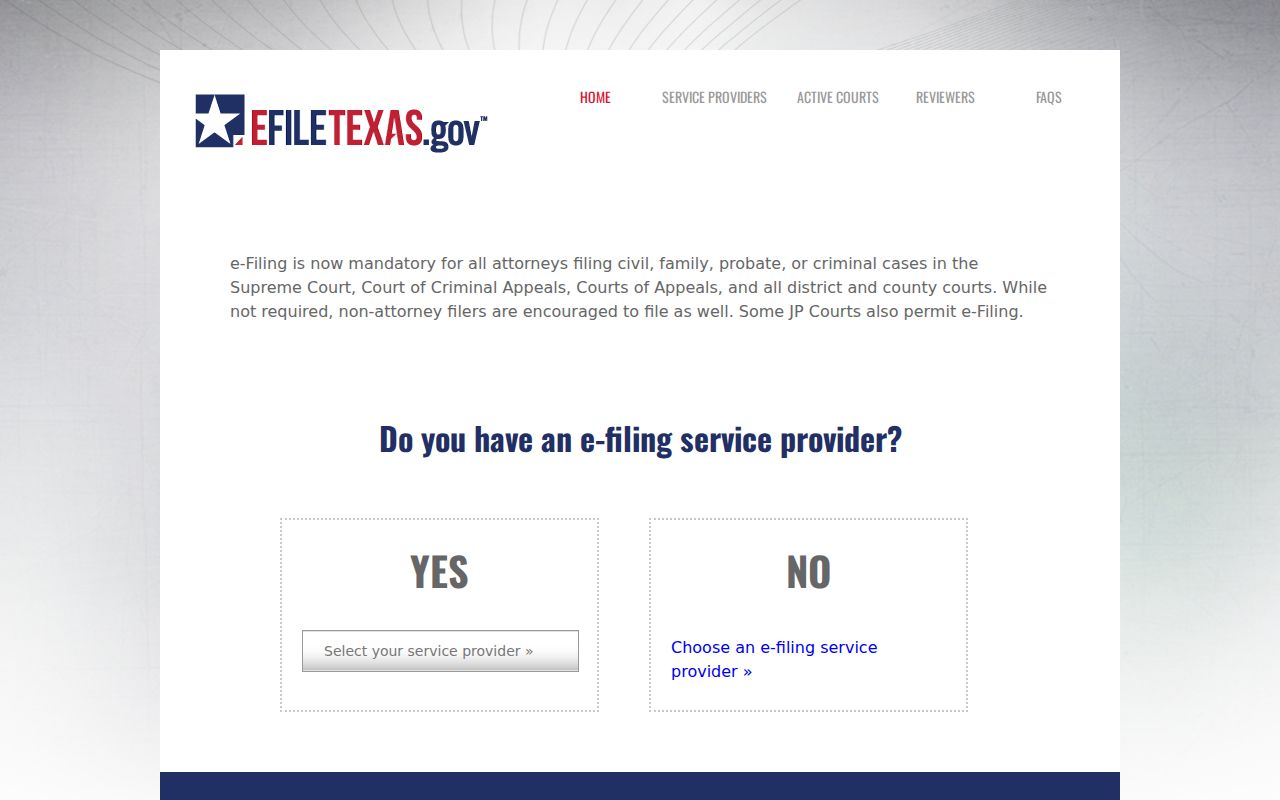 Lipscomb County court docket eFileTexas source