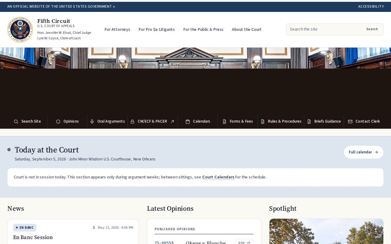 Lipscomb County federal appellate docket source